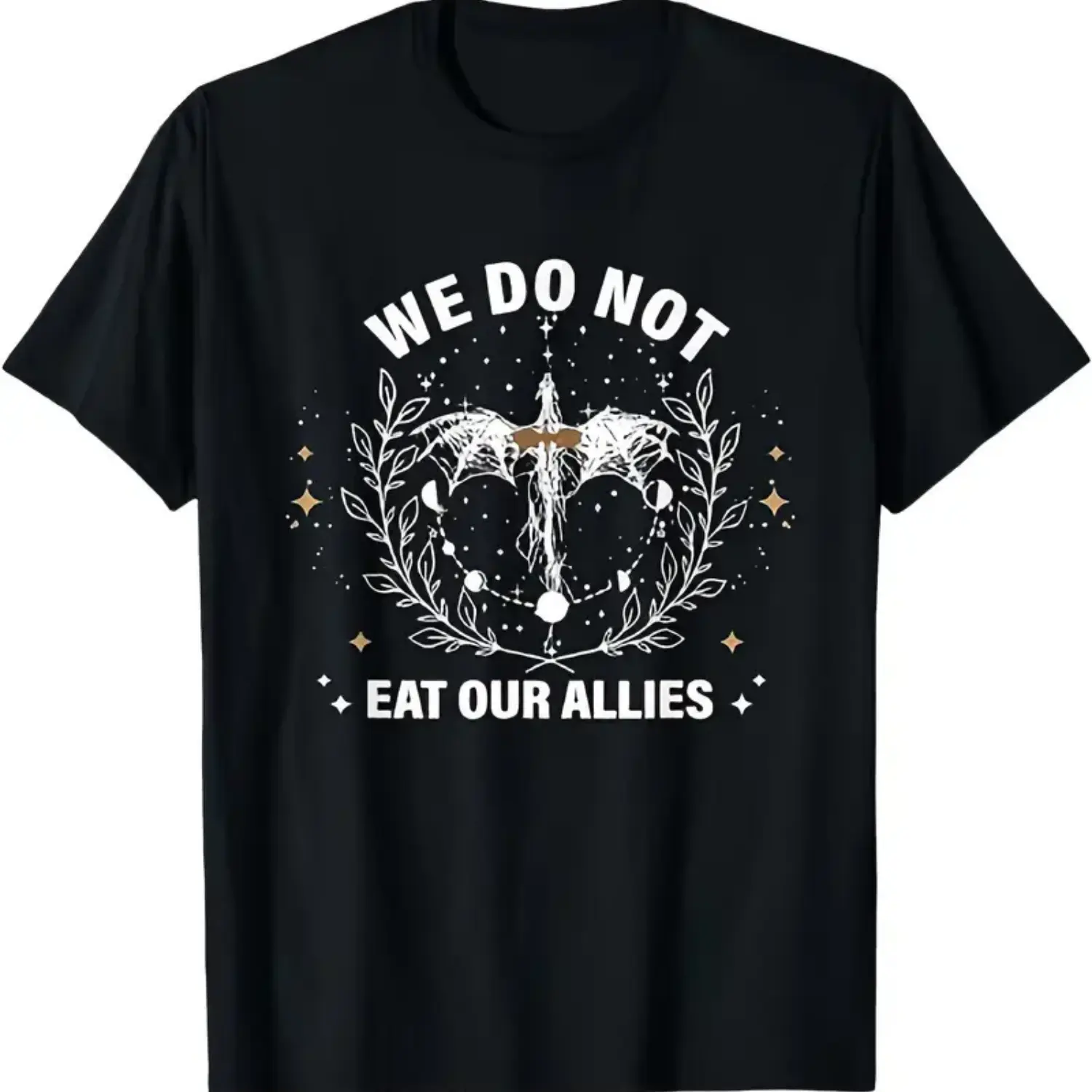We Do Not Eat Our Allies Dragon Rider 4th Wing Book Bookish T-Shirt