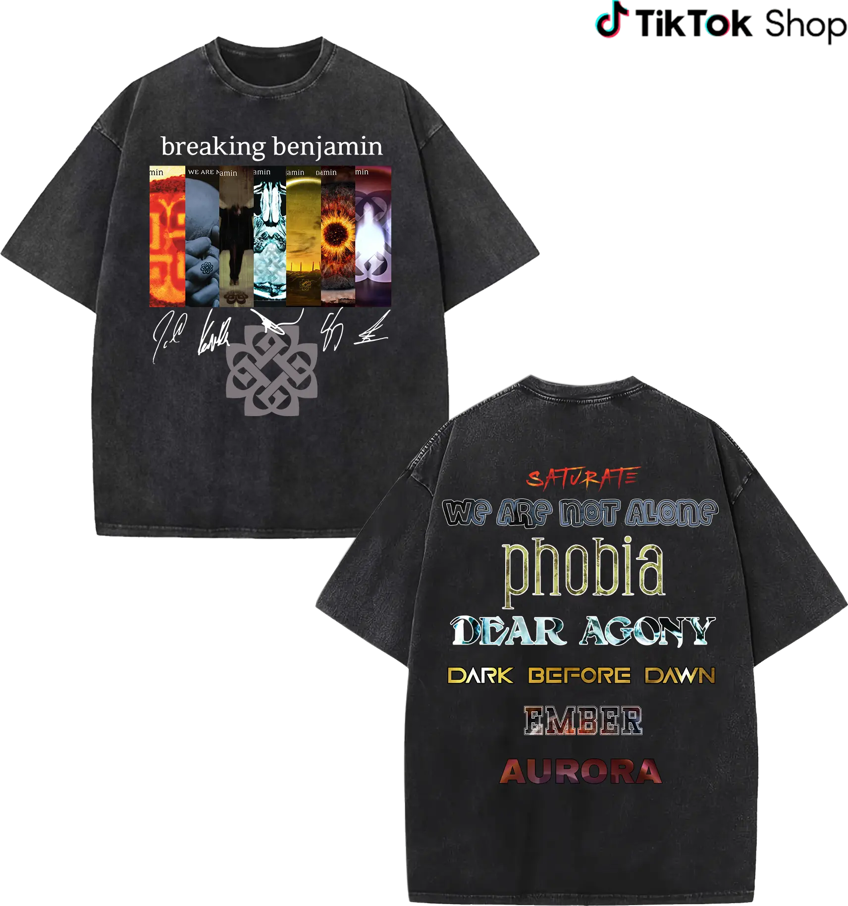 Breaking Benjamin Shirt, Three Days Grace Shirt, Alienation Tour, Unisex Shirt Sweatshirt Hoodie