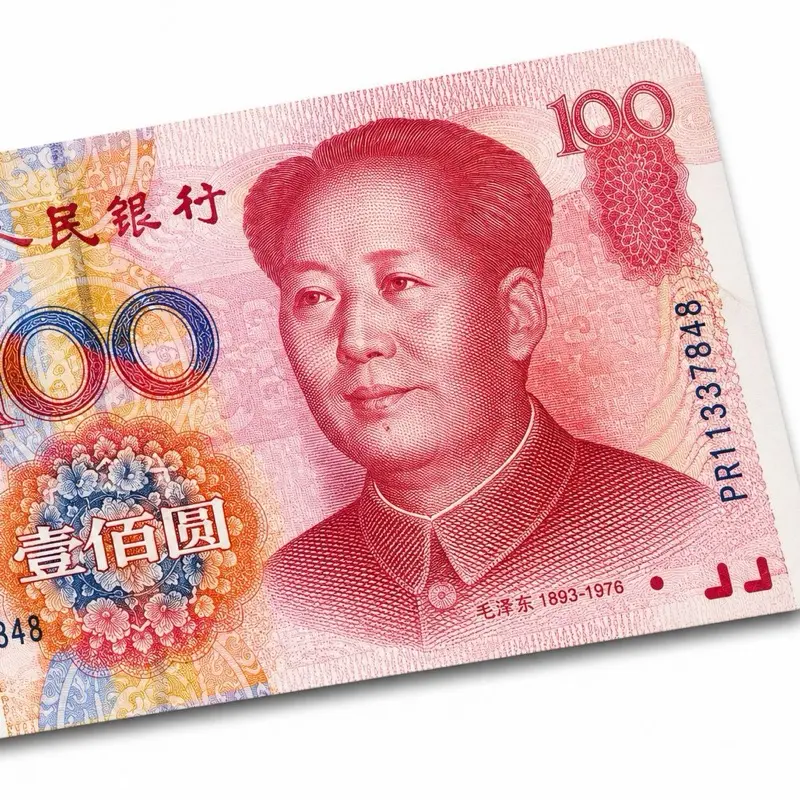 Chinese Flag and Yuan Themed Stickers. The Ultimate Rectangle Sticker for Anywhere & Anything | Waterproof Vinyl | Clean Minimal Tech Aesthetic | Perfect for Laptops, Phones & Everyday Use