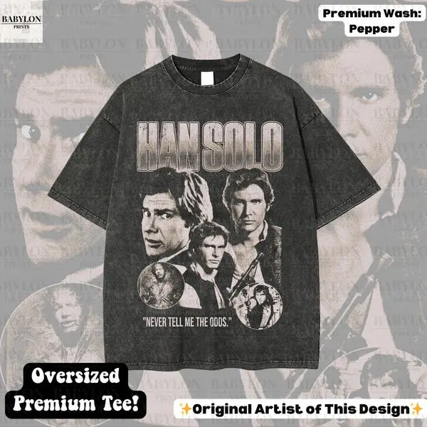 Han Solo Shirt Retro Movie Shirt Original Trilogy Sweatshirt Gift Han Solo Princess Leia Tee
