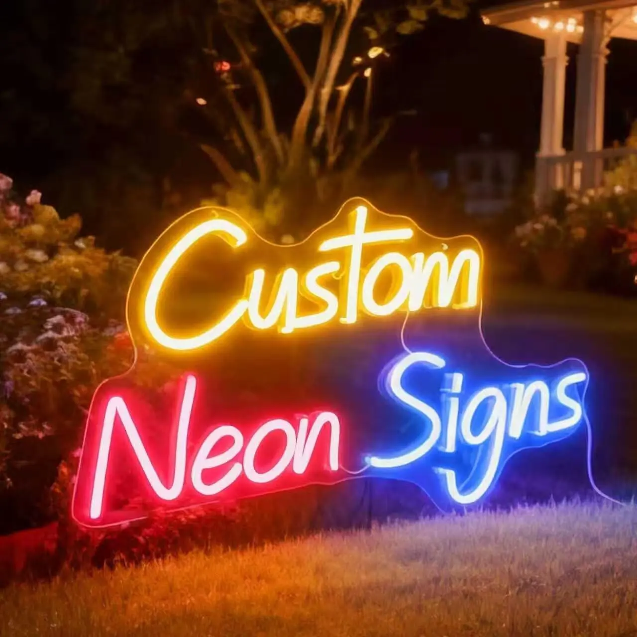 Customizable LED Decorative Neon Light, Atmosphere Lighting Neon Lamp for Home Improvement; Contact Customer Service Before Ordering to Unleash Your Imagination & Creativity, Led Mood Light