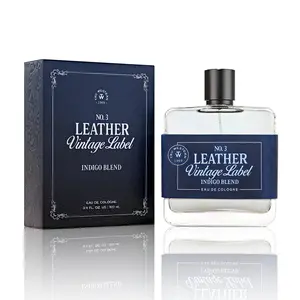 Leather Vintage Label Indigo Blend No. 3 100 ml /3.4 fl oz
