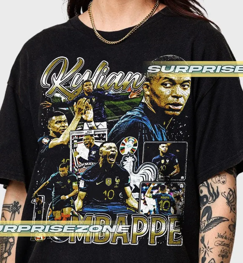 Kylian Mbappe Unisex Softstyle T-Shirt FDL014