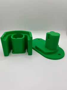 Ryobi 18V Tool & Battery Mount 3D-Printed Precision Holder for Efficient Workshop Organization with Customized Compartments