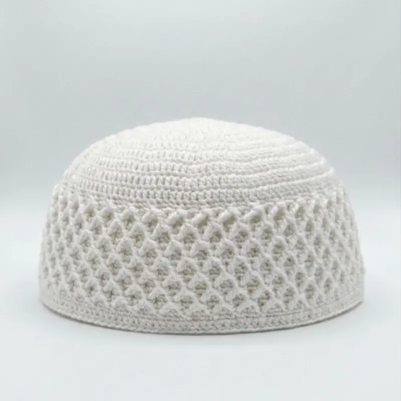 Crochet  Muslim Kufi Hat