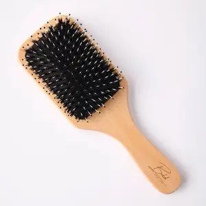Bold Boar Brush – Sleek Wood Design with Premium Detailing