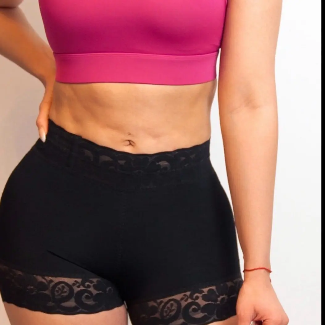 Mid Rise Butt Lifter Shorts