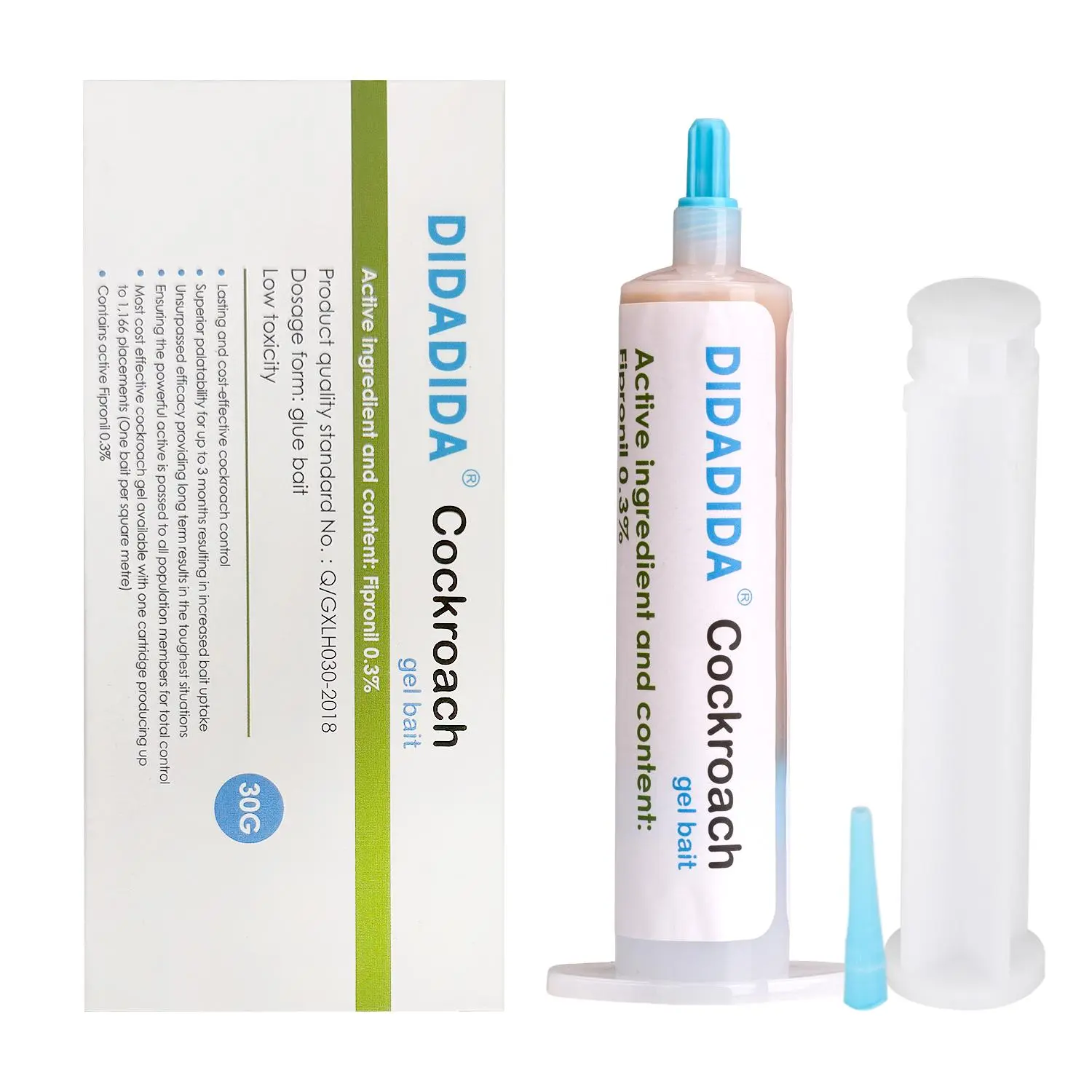 Cockroach Control Gel Bait, Indoor Outdoor Insect Repellent, Roach Killer Targets American Cockroaches and All Common Household Cockroaches-10
