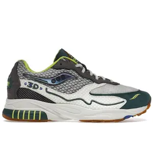 Saucony Men's 3D Grid Hurricane Bodega Running Shoes, from StockX