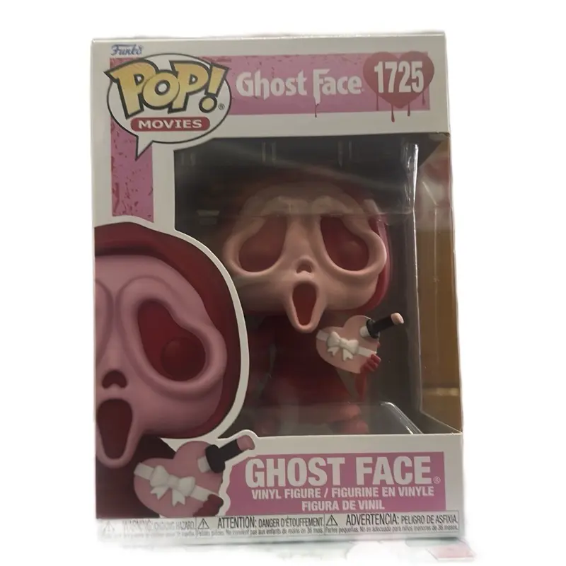 Funko Pop! Ghost Face Valentine Themed Vinyl Figure - Authentic Horror Movie Villains Figurines, Statues & Bobbleheads, Collectible Figure Decor, Vinyl Doll Figurines for Toy Collector Lifestyle, New