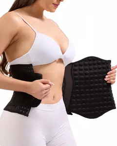 Abdominal Binder Post Surgery Post-Liposuction Recovery Garment with Lipo Foam SCC308 Compression Fabric for Women Medium Support Shapewear