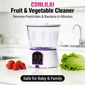 CONLILAI Fruit & Vegetable Cleaner - Keep Your Family Safe from Pesticides, Hydroxy Ion Water Purification, Quick & Easy to Use, Perfect for Kitchen tiktokshopspringglowup summervibes outdoorfun