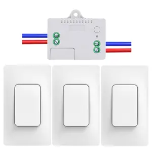 Self   Light  Kit Remote Light Switches  No Wiring No  Kinetic Light   Radio Wall Switches for  Lighting