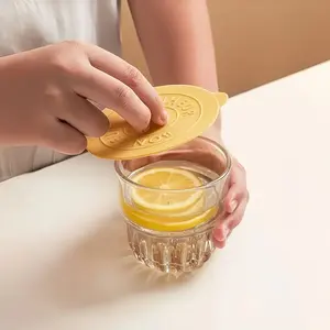 4PCS Universal Silicone Cup Lid Dustproof for Ceramic Glass Mug Tea Cup Storage Bins with Lids
