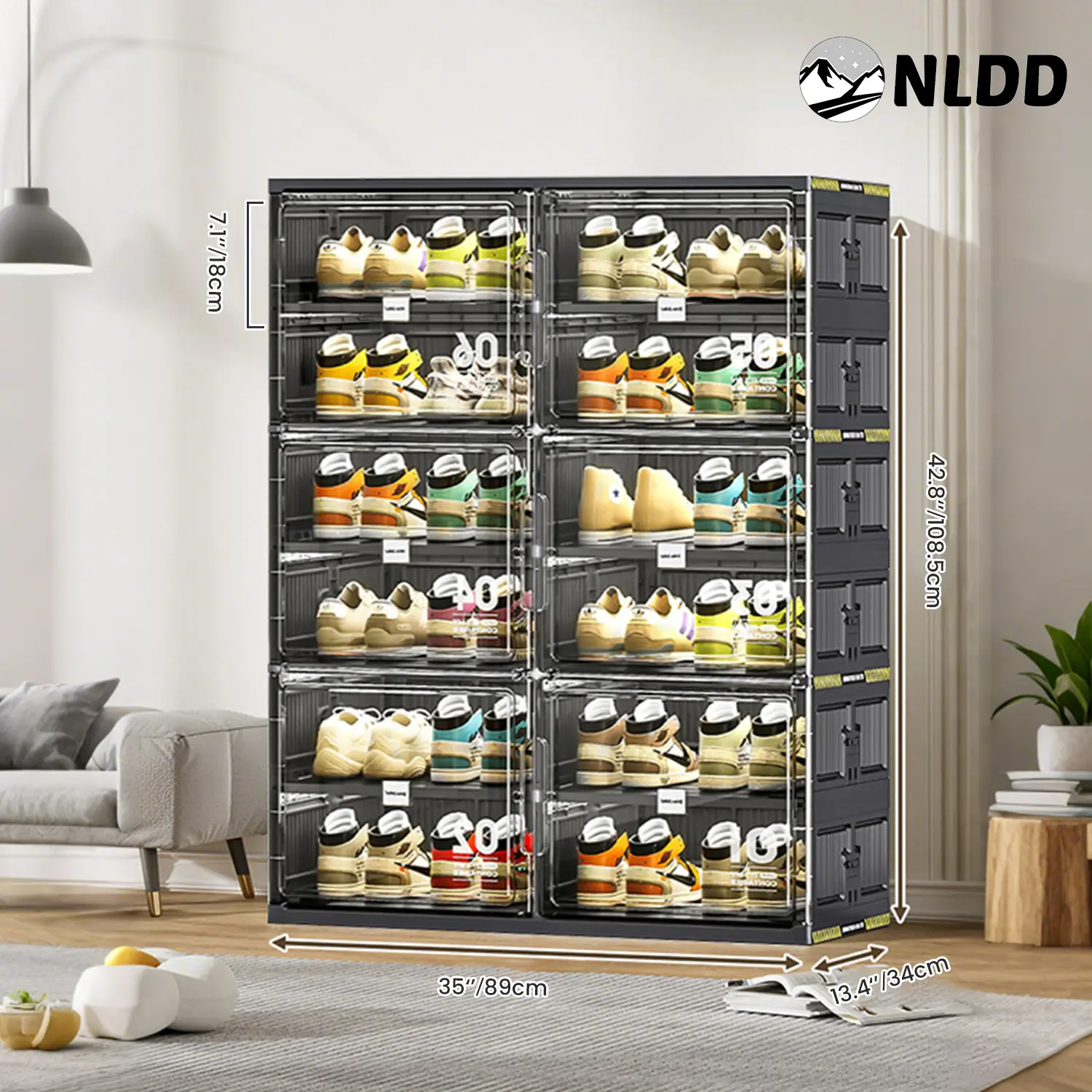 Widen and thicken Double 6 tier