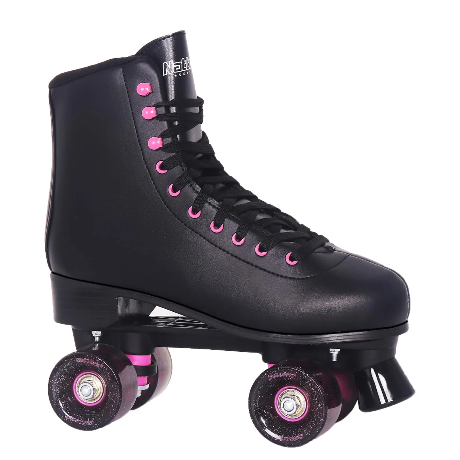 Retro Colorful Quad Roller Skates for Women Men | Colorful Stylish Outdoor Park Recreational Skates