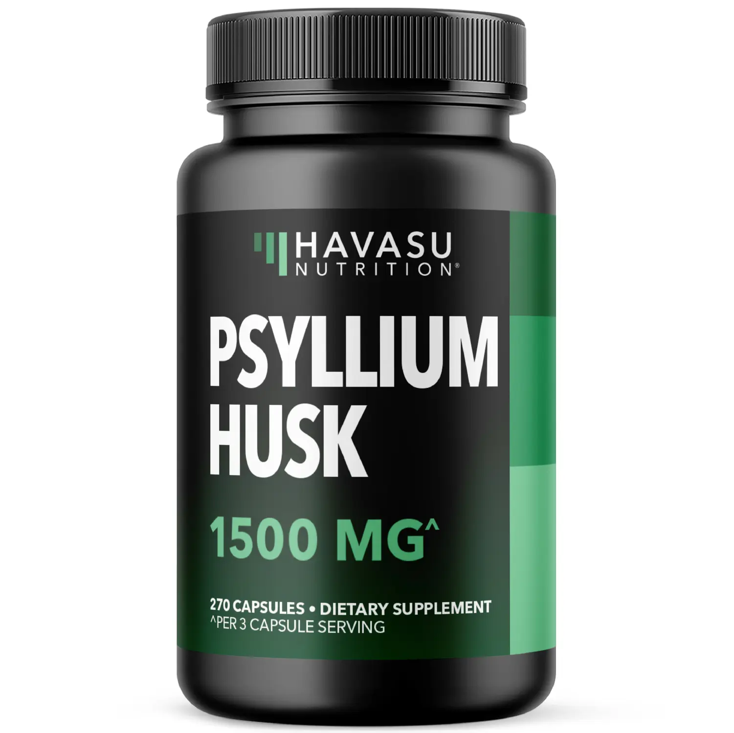 Vegan Psyllium Husk Fiber Capsules - Soluble Psyllium Fiber Supplement Capsules for Digestive Health Regularity & GLP-1 Nutritional Support - Non-GMO Gluten Free & 3rd Party Tested (270 Pills)