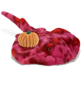 PLUSH PUMPKIN - SUPER-SOFT PLUSH - PINK TIE-DYE STINGRAY 20"