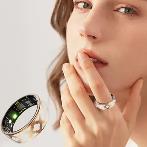 Men's And Women's Smart Rings, Fitness Tracker, Bluetooth Connection Health Ring, IP68 Waterproof, Fitness/Heart Rate/Sleep/Steps/Sports Activity Monitoring, Multiple Modes, Compatible With iOS And Android