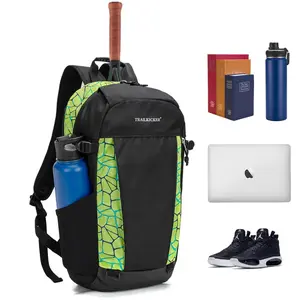 TRAILKICKER Unisex Sports Backpack 35L with Anti-theft Technology Laptop Compartment Waterproof Polyester for Business University Hiking Organized Daypack Stylish Daypack gym bag gym bags