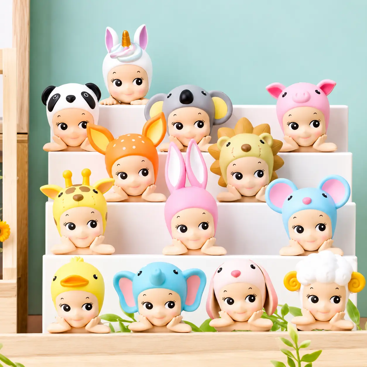 Full Series Sonny Angel Hippers Animal Series/Limited Edition - 1 Sealed Blind Box - Original Mini Figure Gift for Kids Birthday