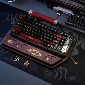 130-key Keyboard Keycap, PBT Material Keyboard Keycap, Side Engraved OEM Height, Perfectly Adapts to Various Axis Bodies