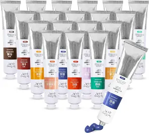 Paul Rubens Oil Paint, 18 Bright Oil Colors Art Supplies with High Saturation, 50ml Large Capacity Tubes, Faster Drying Time with Creamy Texture and Consistency for Artists, Students, Beginners g rabbie