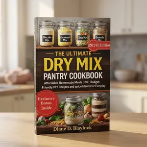 The Ultimate Dry Mix Pantry Cookbook : 80+ Homemade Mix Recipes for Breakfast, Baking, Seasonings, Snack Blends, Beverage Bases, Pantry Staples, Kitchen Prep, Storage Tips & Easy Home Cooking Ideas