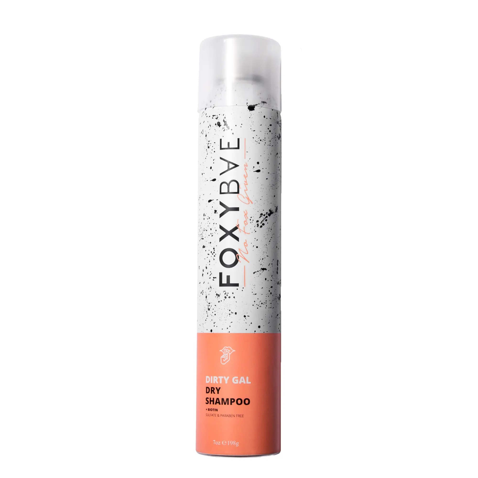 FoxyBae Dirty Gal Volumizing Dry Shampoo Spray with Biotin – Refreshing, Oil-Absorbing Formula – Adds Volume & Texture – For Blonde, Brunette & Dark Hair – Non-Toxic, Sulfate-Free, Paraben-Free Haircare