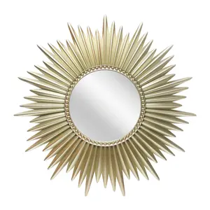Infinity Instruments Sunburst Wall Mirror, 24"
