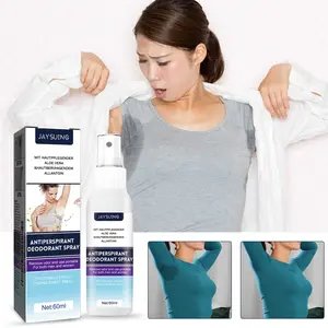 Jaysuing Underarm Antiperspirant Spray - Body Odor Remover Sweat Control Deo Odor Control Fresh Scent On-the-Go Deodorant