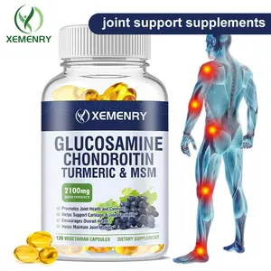 Xemenry - Joint Support Supplement - Glucosamine Chondroitin MSM Turmeric Frankincense - Triple Ingredient - Value Size