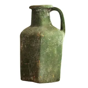 Large Green Pottery Vessel