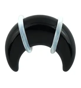 Black Obsidian Septum Pincher