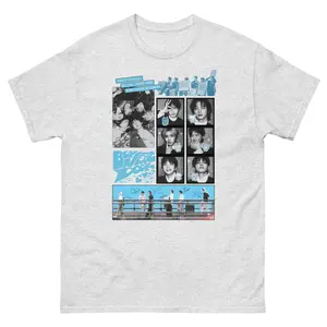 Boy Next Door Inspired Unisex Shirt, BND Kpop Merch, Y2K Beige Box Tee, Early 2000s Oversized Tshirt, Kpop Fans Gift, Vintage, Kpop Inspired Shirt, Unisex Shirt, Birthday gift for Men Women
