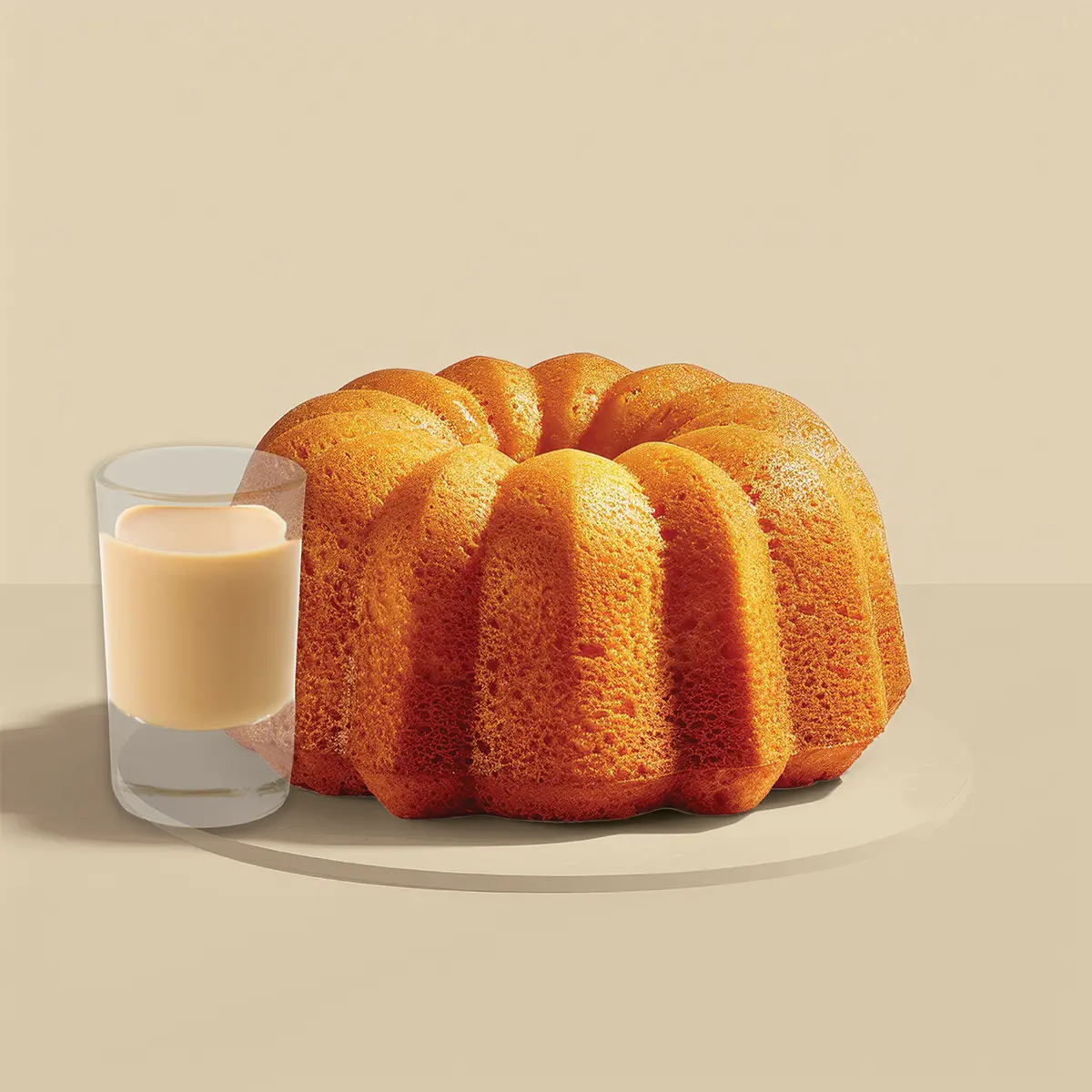 Irish Cream rum cake 4 oz six pack
