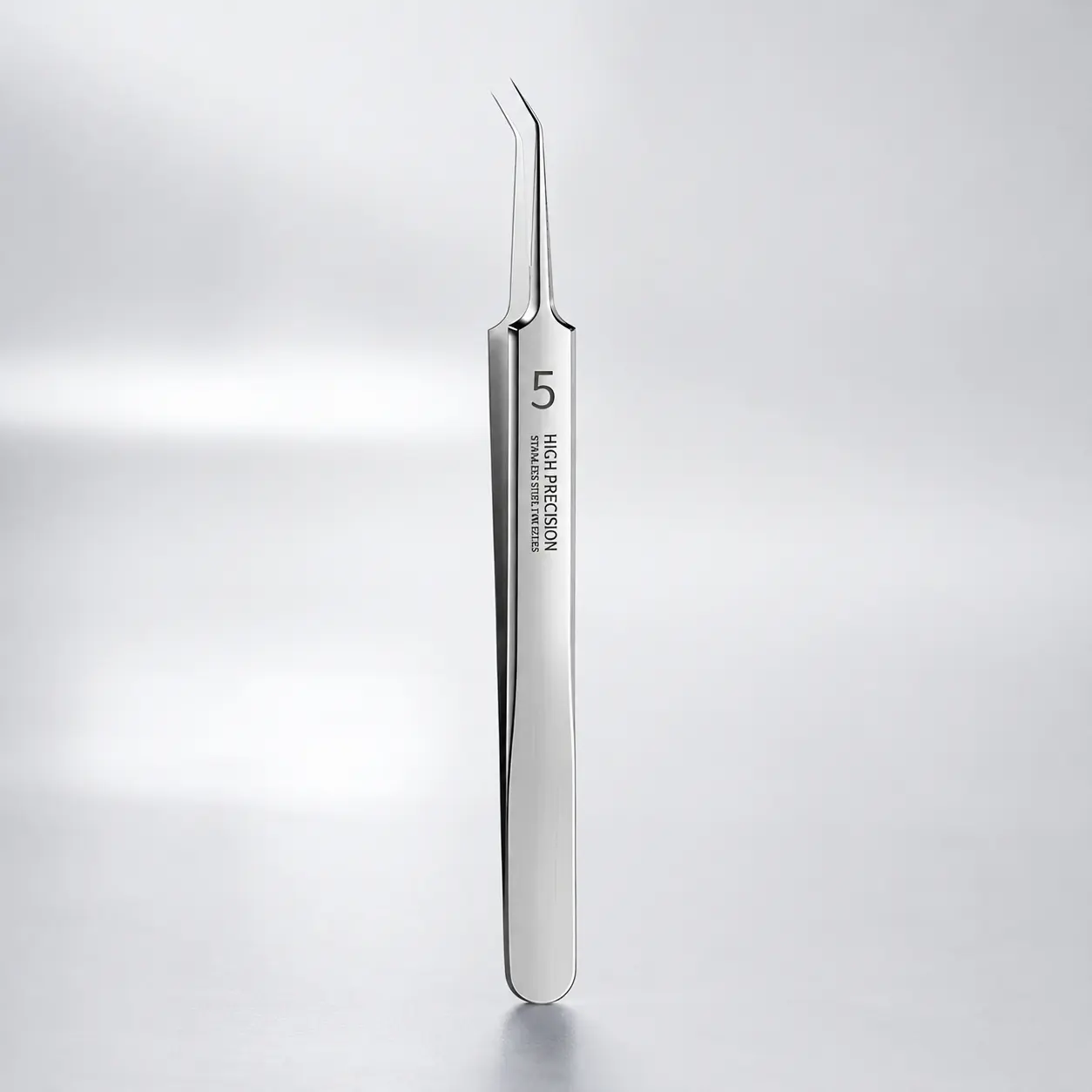 Professional Precision Stainless Steel Tweezers for Electronics Repair, Jewelry Making, Lab, Anti-Static Non-Magnetic Soldering, DIY Craft & Industrial Fine Detail Work. High Accuracy Tools.