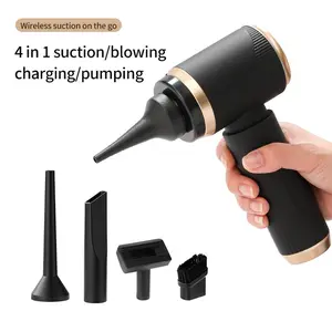 Portable Wireless Car Vacuum Cleaner, High Suction Brushless Handheld Dust Blower, Four-In-One Home & Car Use, Rechargeable Design