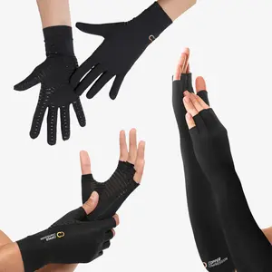 Copper Compression Gloves Bundle: Ultimate Hand Support – Lightweight, Breathable, and Perfect for Work, Workouts, and Recovery