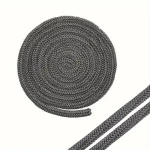 Vintage-Style Fireplace Door Seal - 6.5ft Fiberglass Gasket Rope, High Temp,Non-Electric Glass Stove Cord Replacement Lifesaving Equipment Safety Rope