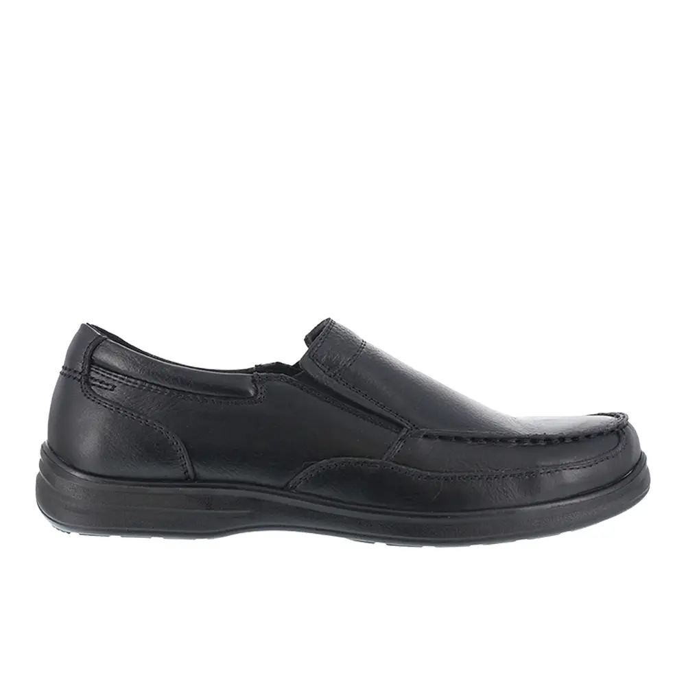 Florsheim Work Womens Wily Steel Toe  Work Safety Shoes Casual - Black