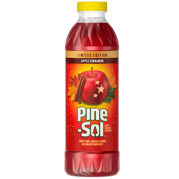 Pine-Sol Multi-Surface Cleaner, Apple Cinnamon Scent, Limited Edition, 24 Fluid Ounces