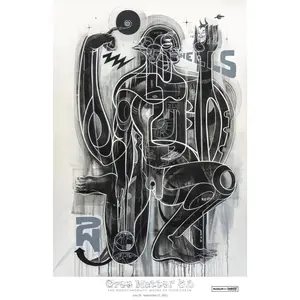 Doze Green Medium Exhibition Poster