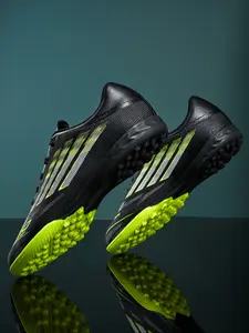 Adult Men Women Soccer Shoes, Soccer Cleats, PU Leather Sporty Style Outdoor Indoor Training Match Football Boots, All Season Long Studs Short Studs TF Ag