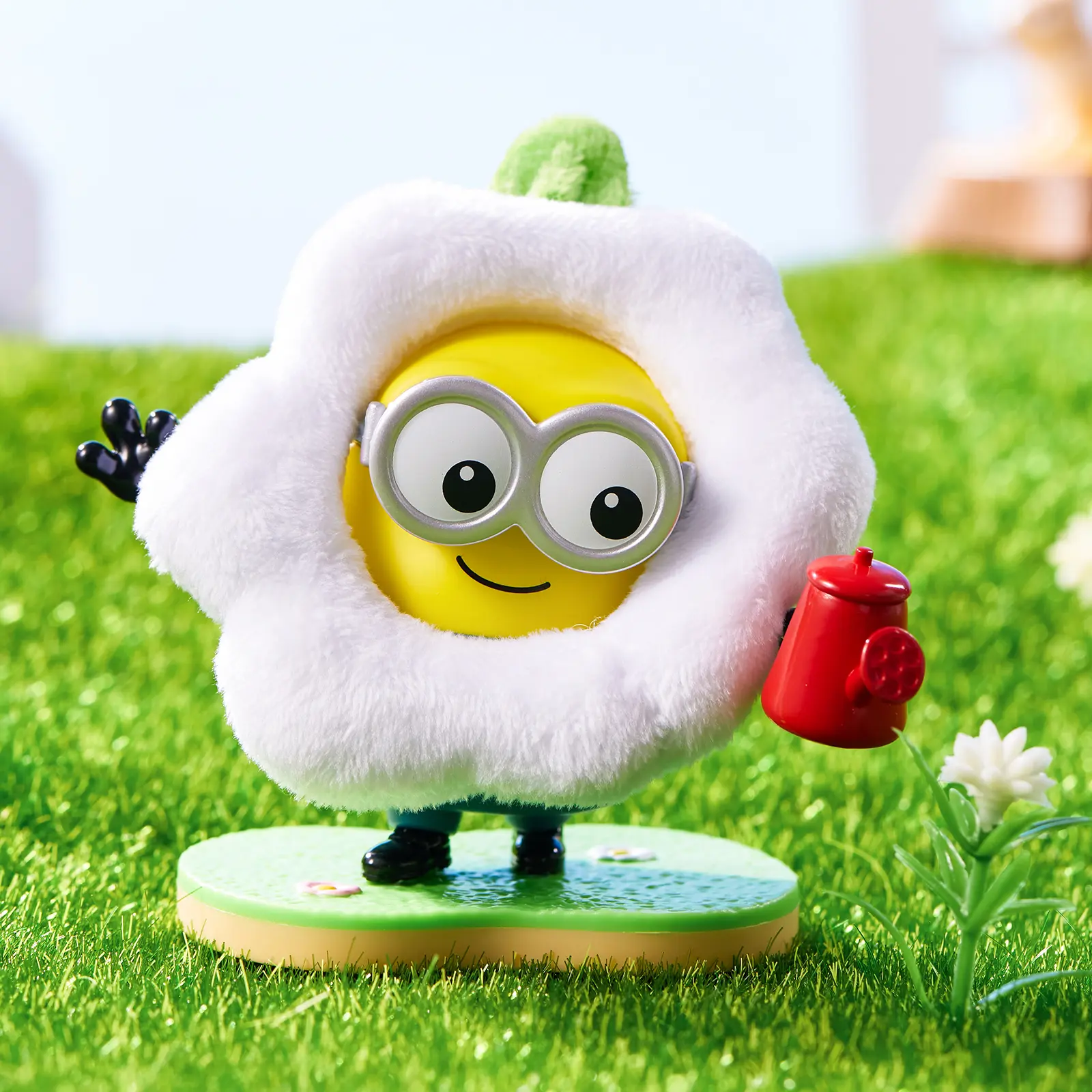 MINISO Minions Series Flower Garden Surprise Blind Box Figurine - Authentic Licensed Minifigure, Compact Collectible for Birthday Gifting, Display Shelves, Decorating Desks, Minifigures