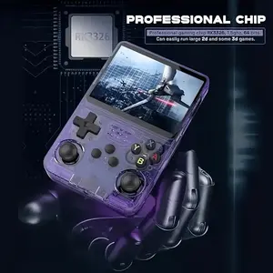 R36s Handheld Game Console, 3.5-Inch IPS Screen, Portable Pocket Device, Adult Birthday Gift, Halloween, Christmas Gift