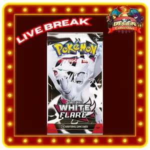 Pokemon TCG [ENG] Scarlet & Violet White Flare - 1 Booster Pack LIVE RIP ONLY