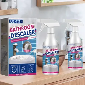 Bathroom Cleaner Stainless Steel Sink Stain Remover Shower Room Bathtub Glass Water Scale Cleaning Agent, Effective Bathroom Maintenance Solution, Foam Cleaner