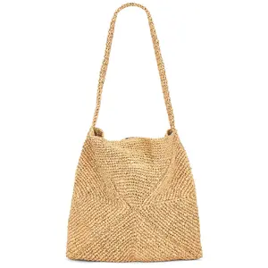 The Garment Raffia Bag in Ecru The Garment Raffia Bag in Ecru