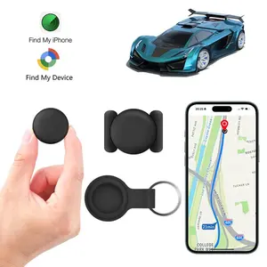 GPS Tracker for Car,Mini Trackers Device with Weatherproof Magnetic Case-No Monthly Fee-Best Hidden GPS Trackers,Works with Apple Find,Anti-lost Device, My  fathersdaygift